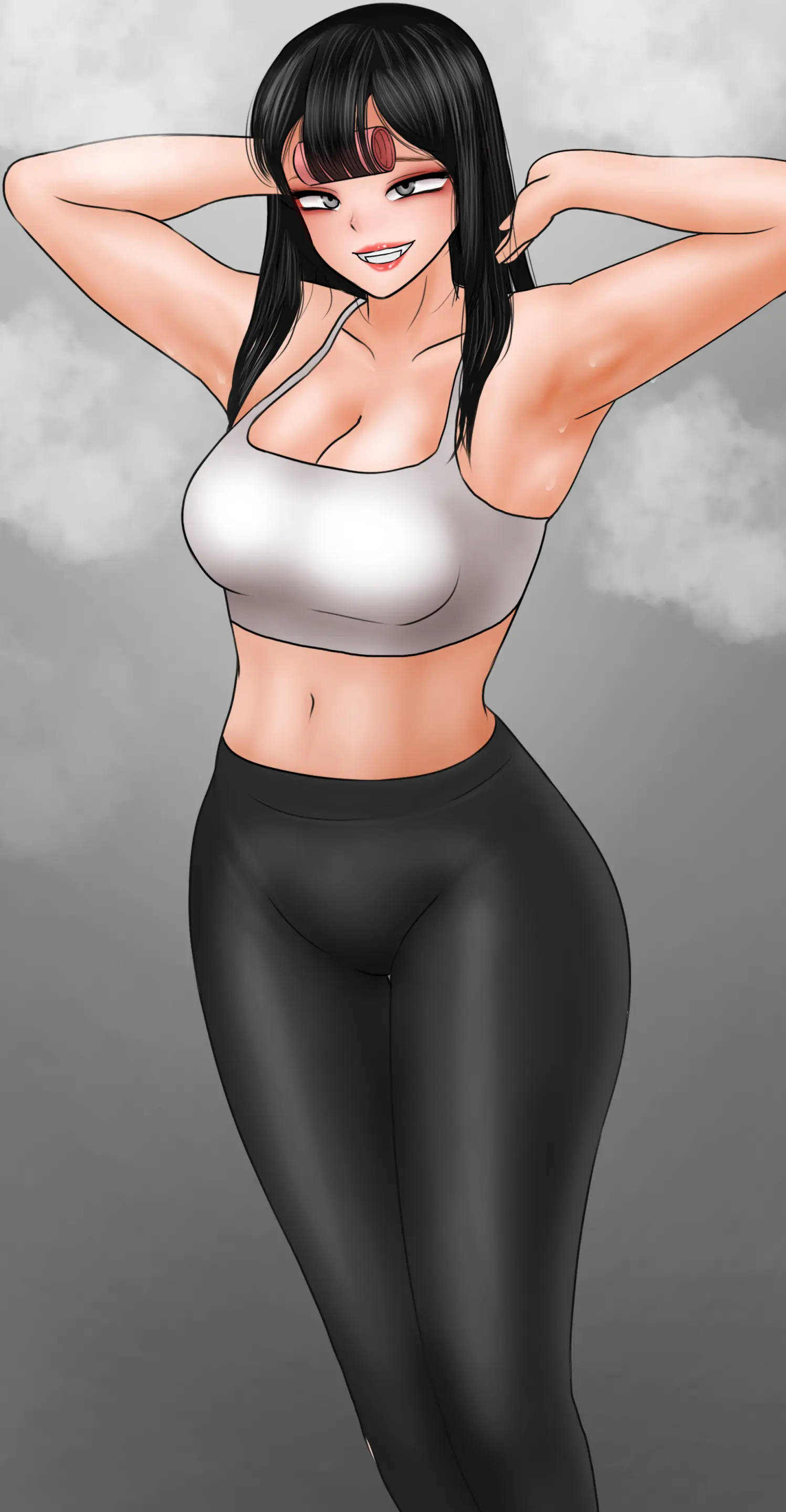 여자애 겨드랑이에 패배하는 만화 Losing To A Girls Armpit